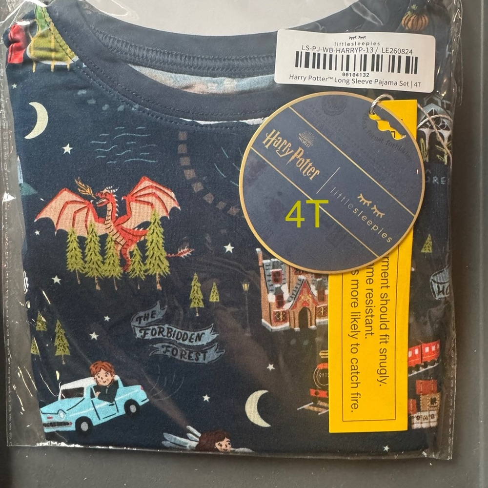 Little Sleepies Harry Potter 4T